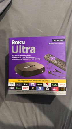 Roku Ultra 4K HDR Streaming Player