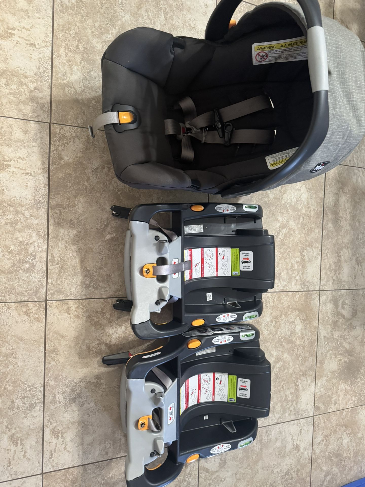 Chicco Keyfit 30 Car Seat With 2 Bases