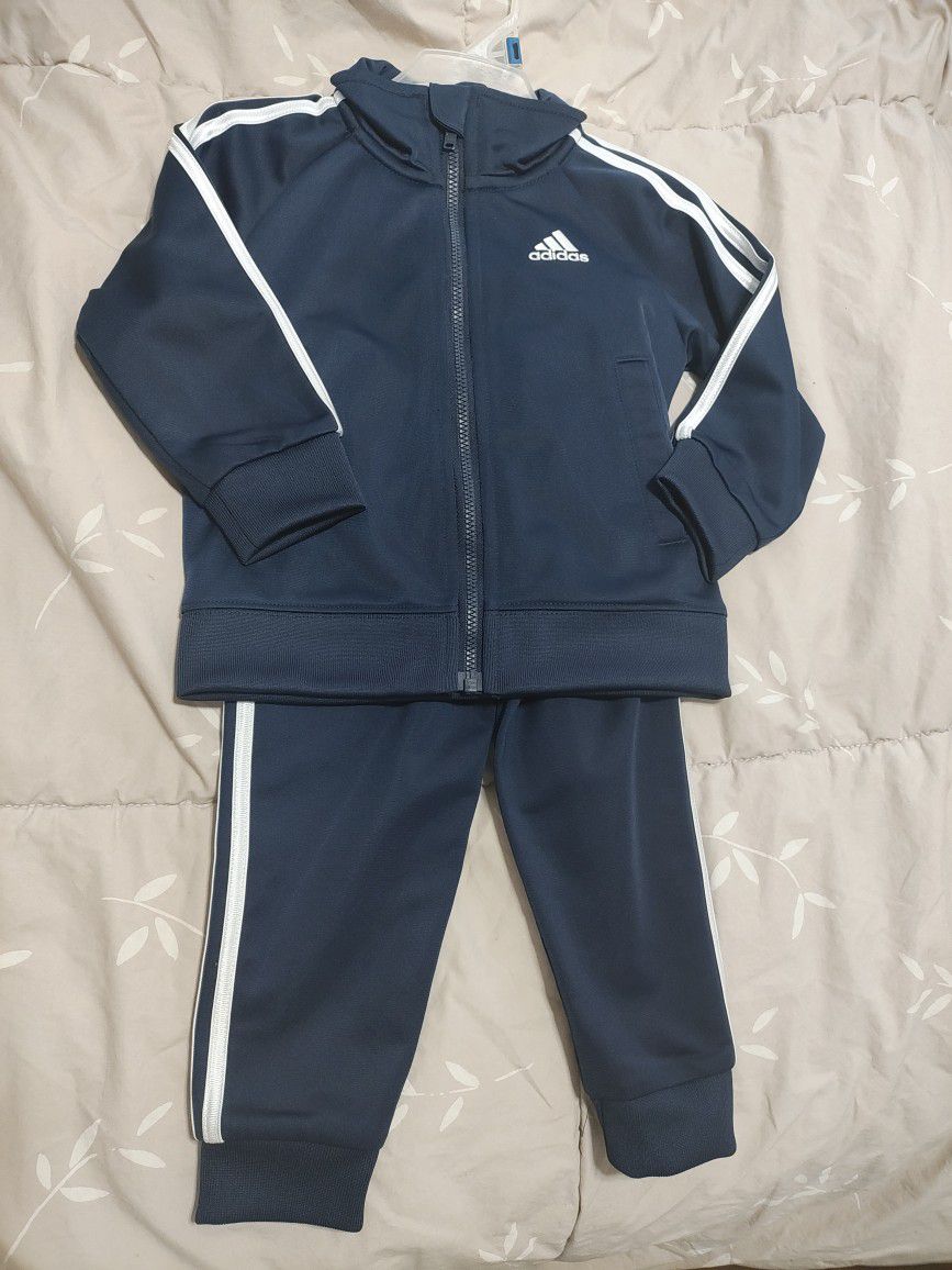 Boys Adidas Track Suit 