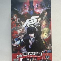 NEW Persona 5 Take Your Heart Premium Edition - Sony PlayStation 4 PS4 SEALED SELL/TRADE