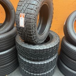 275/65R18 Goodyear Wrangler M/T High Tread Full Tire Set