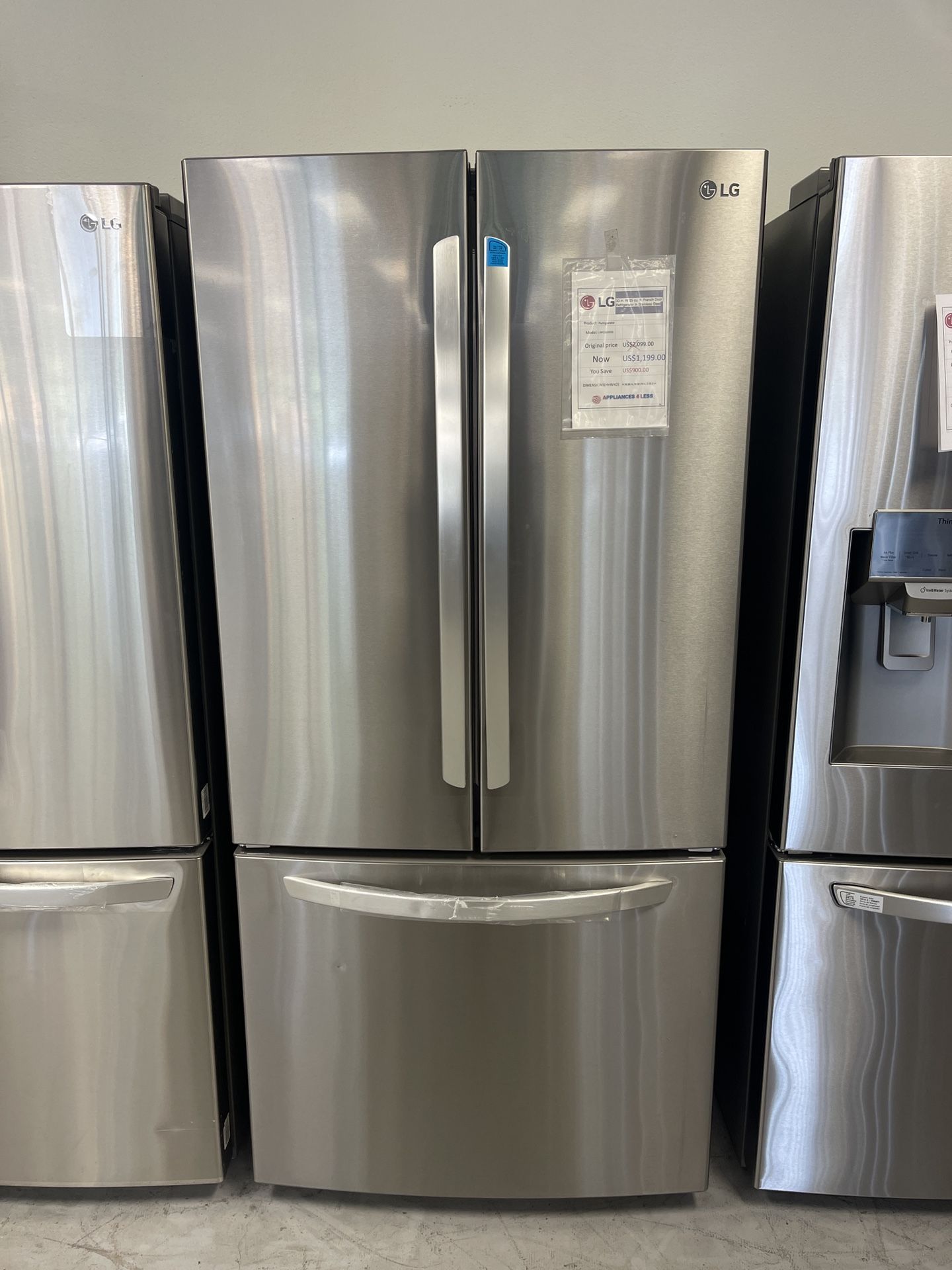 LG 33 in Refrigerator /New appliances