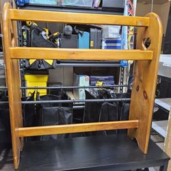 Solid Wood Blanket Holder 29.25"x31.5"x9.25"