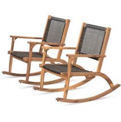 Set (2 piece) rocking chairs (new in box)