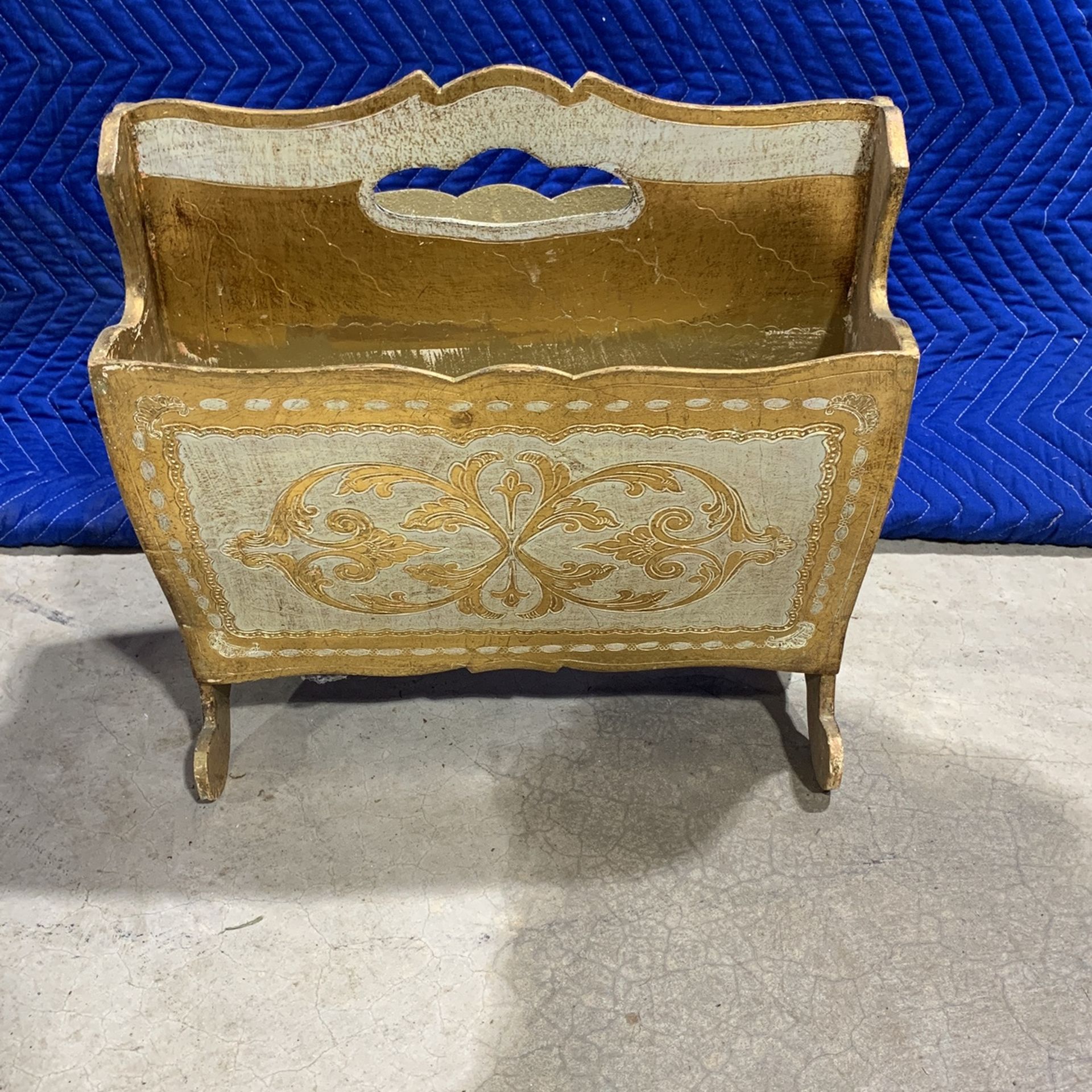Old Italian Paper Holder