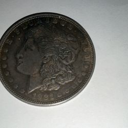 Old Silver Dollar 
