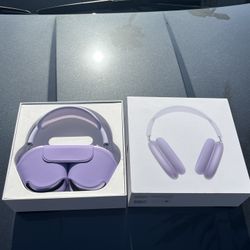 Purple AirPod Max Headphones - Gently Used - 2nd Generation 