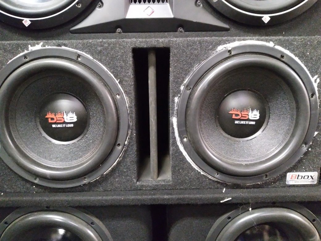 Ds18 12inch In Box  Ready For Your Car