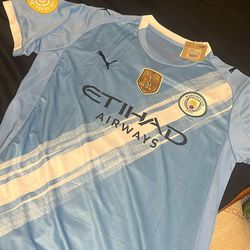 Manchester City New 2025/26 Home Kit