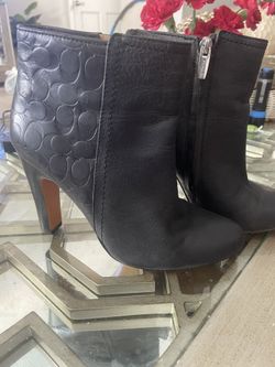 Coach Leather Boots