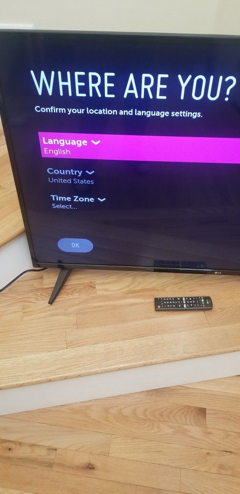 NEW Cond VIZION 46 INCHES TV WITH REMOTE CONTROL. , SMARY TV ,