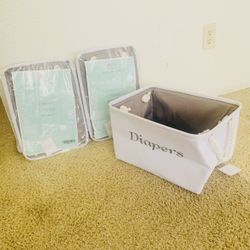 Canvas Storage Basket