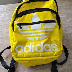 Adidas Yellow Backpack