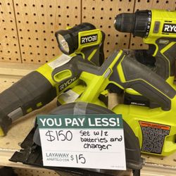 Ryobi Set For Sale 