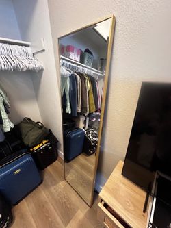 Gold Full body mirror