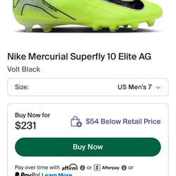 Nike Mercurial Elite Superfly 10  AG