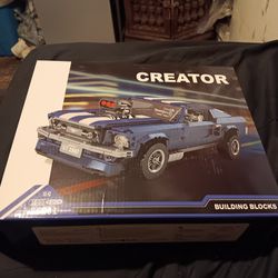 Creator Building Blocks Mustang With 1680 Pieces Packs Still Brand New Never Open $90 Obo Sold As Is 