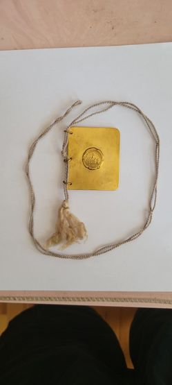 1912 New York University Mini Bronze Booklet (2"×2")
