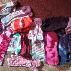 Girls Socks Good Condition Assorted Sizes $2.00 Each Or All For $15.00 