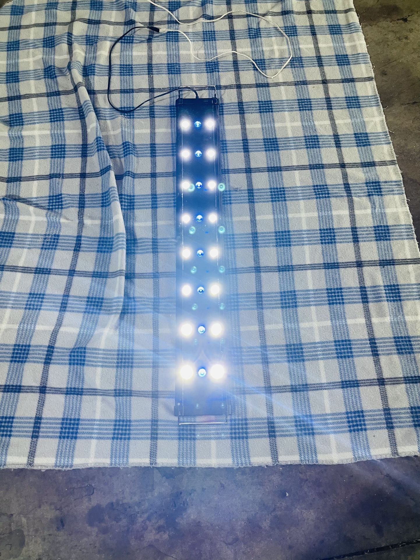 Marineland LED Advanced Strip Light Adjustable Up To 100” Gallon Tank