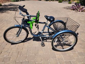 Trike Schwinn Meridian 24 Inch Schwinn Meridian Adult Tricycle Bike, Three Wheel Cruiser, 24 Inch Trike Schwinn Meridian 24 Inch Schwinn Meridian Adult Tricycle Bike, Three Wheel Cruiser, 24 Inch