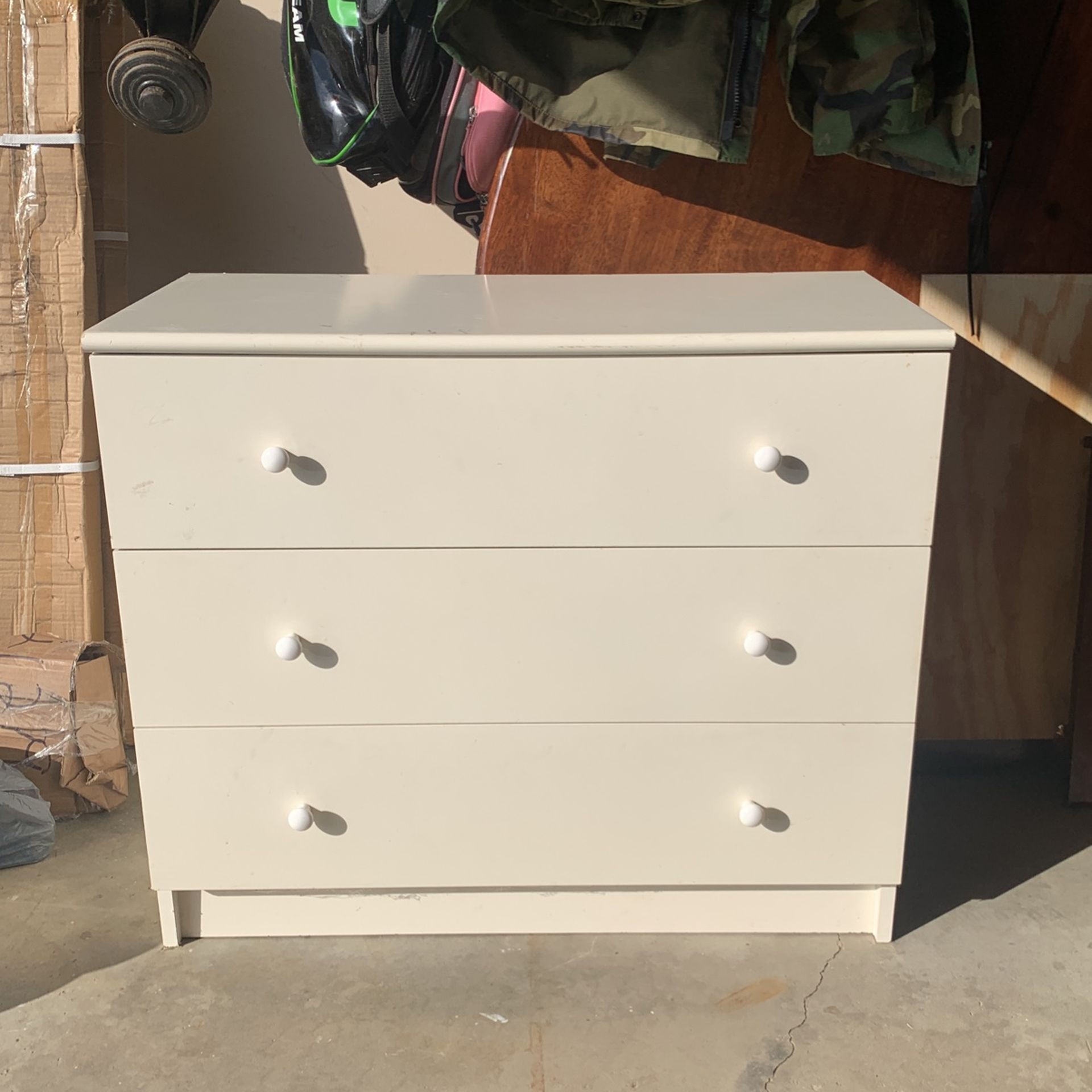 White 3 Drawer  IKEA Chest 