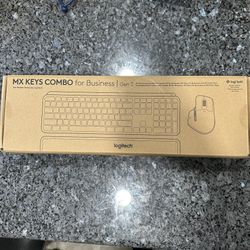 Logitech Keyboard Mouse Combo MX Keys Business
