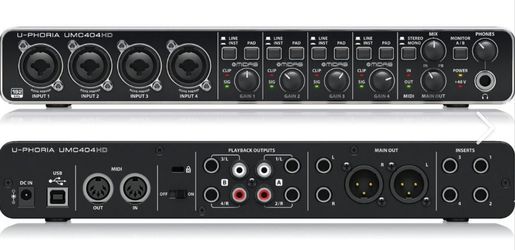 Behringer U-Phoria UMC404HD Audio Interface NEW IN BOX