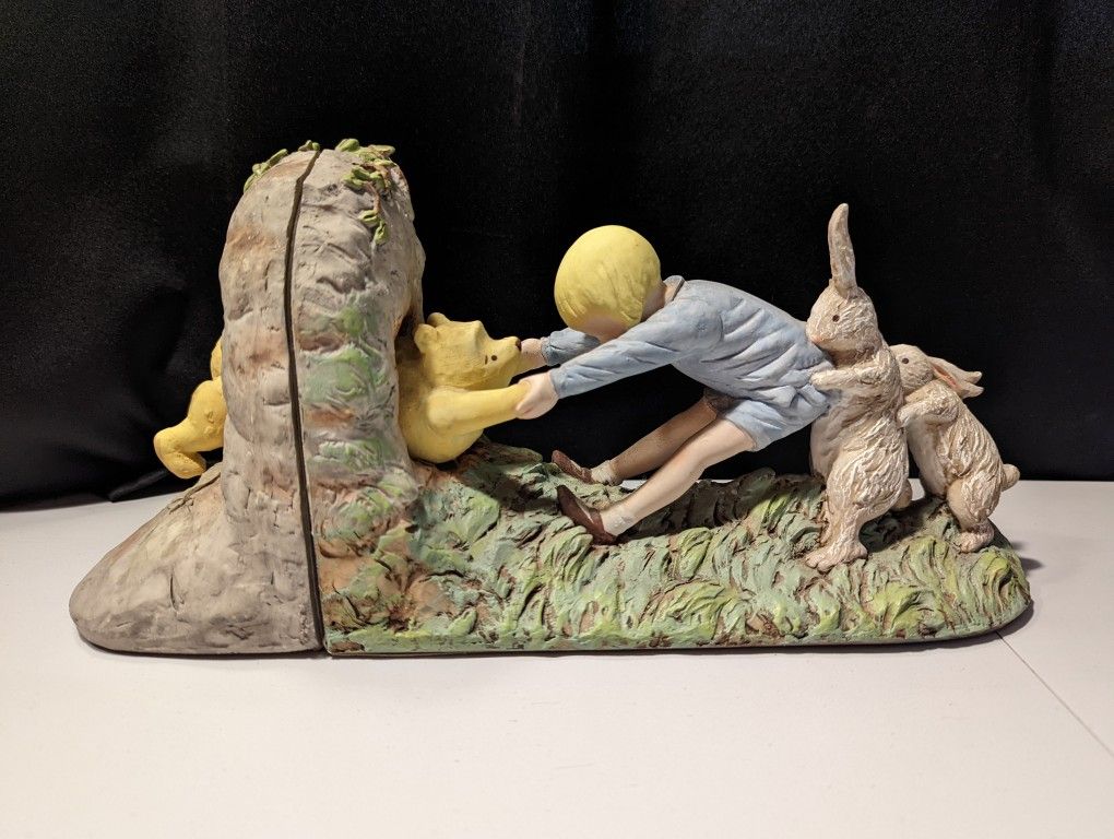 Vintage Disney Winnie The Pooh Bookends (See Details)