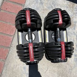 Dumbbells 52.5 Bow flex