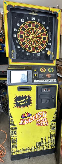 Super Six Plus 2 Dartboard Dart Board Dart Machine