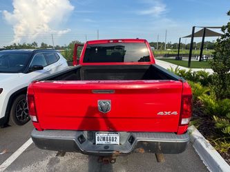 Dodge Ram 4x4 Pickup Truck Red