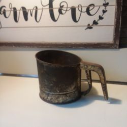 1940s Vintage Bromco Flour Sifter