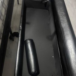 Black Couch With Storage