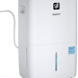 Yaufey 150 Pints Energy Star Dehumidifier Pump for Home Large Room up 7000 Sq.Ft