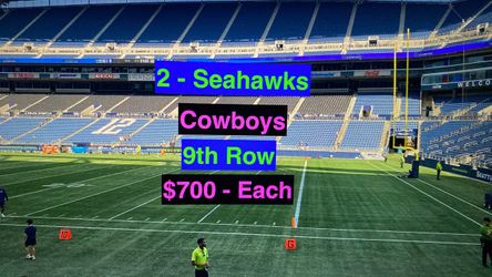 Seahawks Cowboys Tickets
