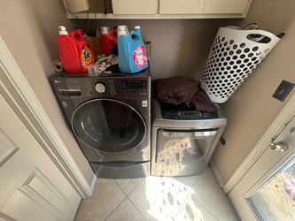 Washer and dryer