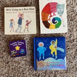 Children’s Books Space Counting Animals Family Bear Hunt Nice Gifts