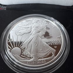 2026  AMERICAN EAGLE ONE Oz PROOF SILVER