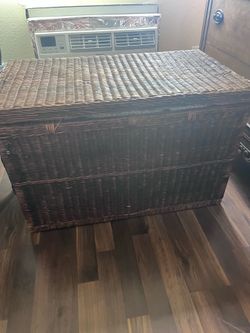 Wicker Huge Trunk
