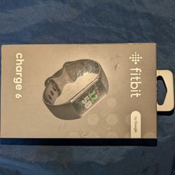 Fitbit Charge 6 (G3MP5) – (new) Sealed, GPS Fitness Tracker Black/Obsidian