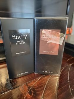 $20 each New fine'ry Men's eau de parfum SMOKE & LEATHER Cologne Spray 2oz Sealed
