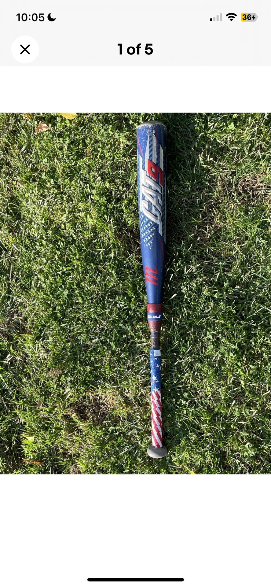 marucci cat 9 USSSA baseball bat