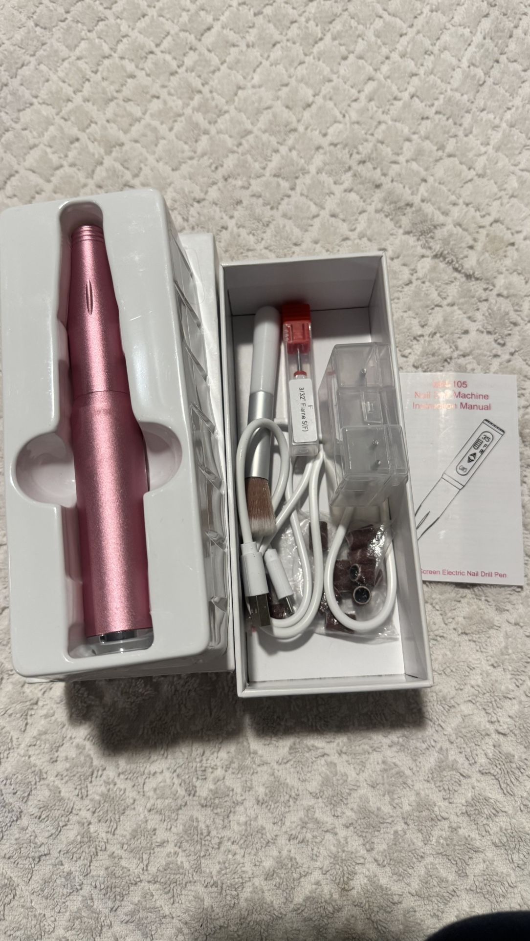 π
Portable Electric Nail Drill MN-105 β Professional Manicure Tool (NEW)