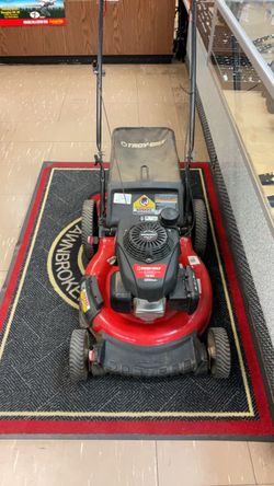 TroyBilt Gas Lawnmower With Catcher