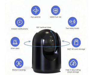 WiFi Indoor Security Camera