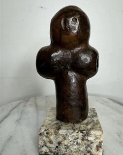 J. Miro Bronze Sculpture