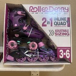 Two In One Align And Quad Roller Blades