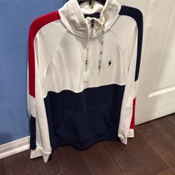 Polo Ralph Lauren Colorblock Hoodie – Size M