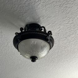 Hampton Bay Flush Ceiling Lamp
